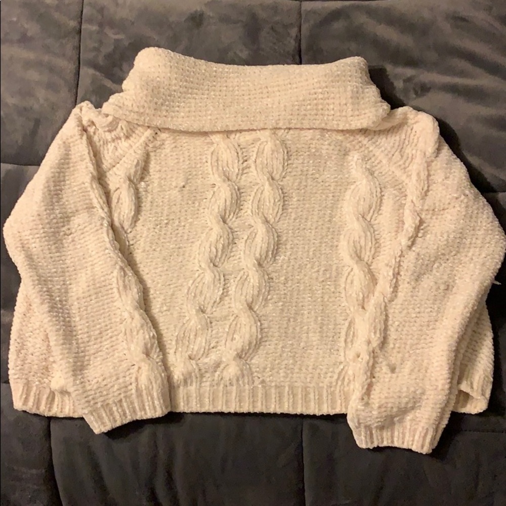 cropped sweater